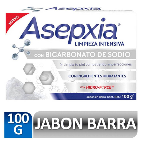 Jabón en Barra Asepxia Bicarbonato de Sodio