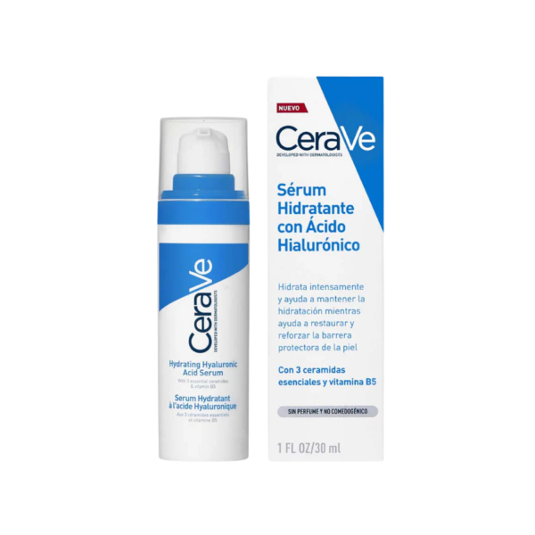 CERA VE SERUM HIDRATANTE CON ACIDO HIALURONICO 30ML