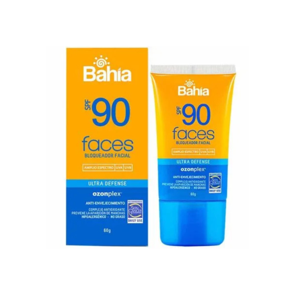 BAHIA 90 FACES BLOQUEADOR FACIAL ULTRA DEFENSE 120G