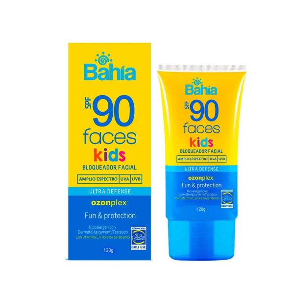 BAHIA 90 FACES KIDS BLOQUEADOR  FACIAL 120G