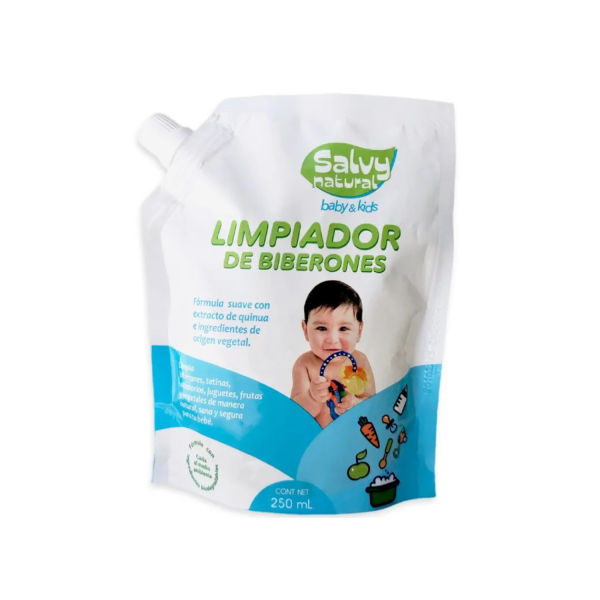 LIMPIADOR DE BIBERONES SALVY NATURAL 250ML